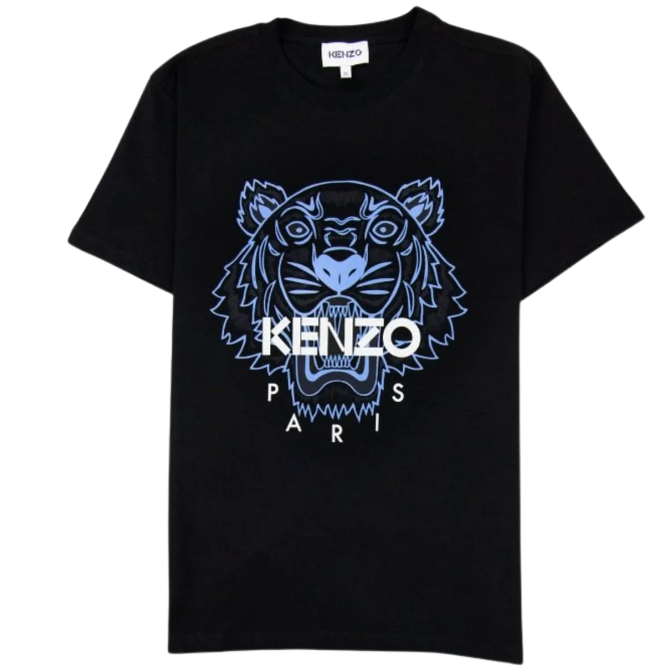 Kenzo Icon Tiger T-Shirt Black/blue Black/blue