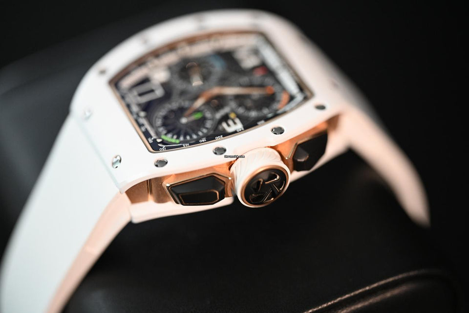 Richard Mille RM72-01 Automatic Winding Lifestyle Flyback Chronograph White Ceramic