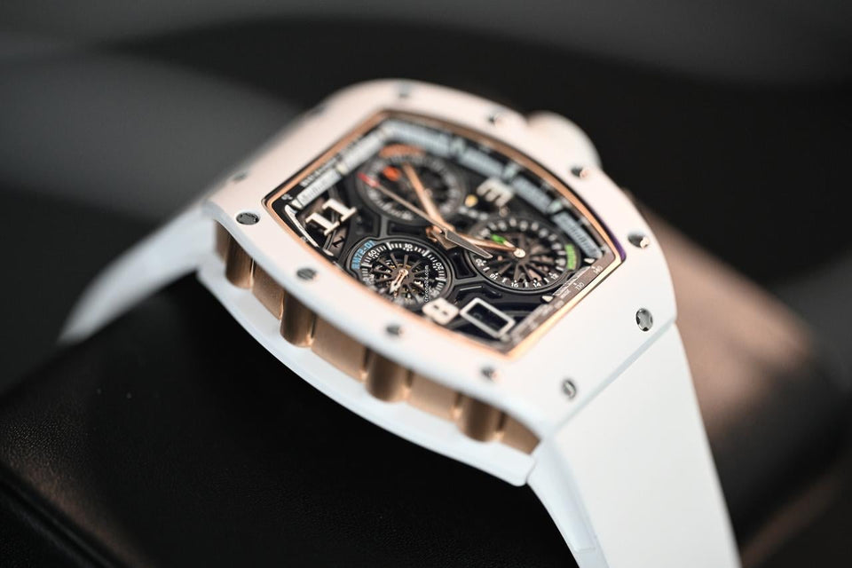 Richard Mille RM72-01 Automatic Winding Lifestyle Flyback Chronograph White Ceramic