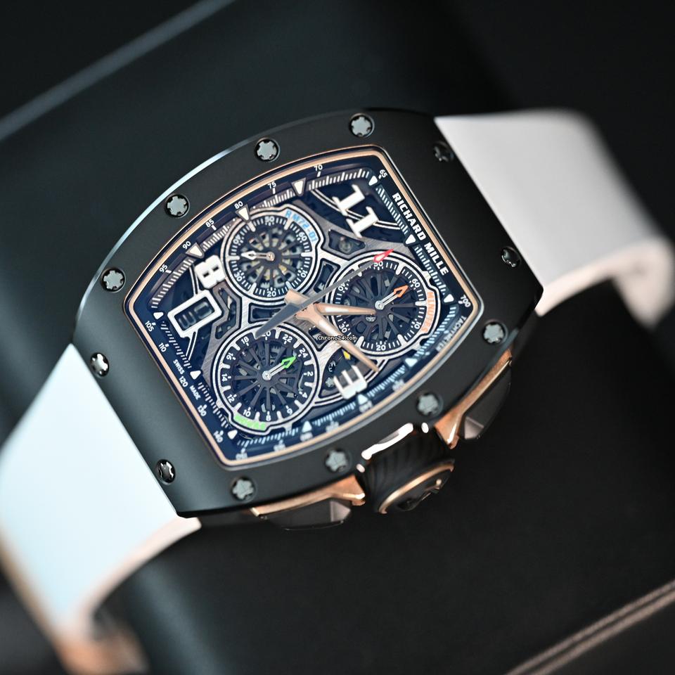 Richard Mille RM72-01 Automatic Winding Lifestyle Flyback Chronograph Black Ceramic