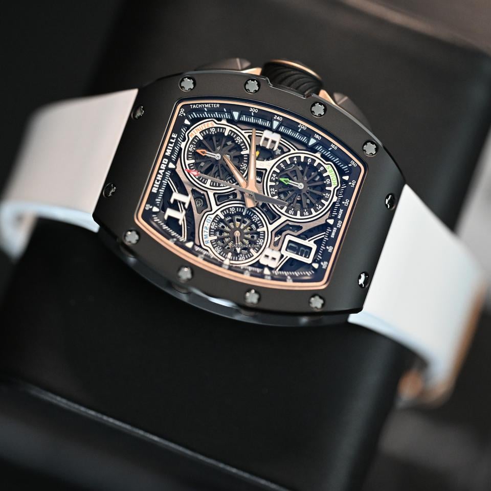 Richard Mille RM72-01 Automatic Winding Lifestyle Flyback Chronograph Black Ceramic