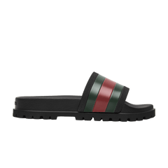 Gucci Web Slide Black