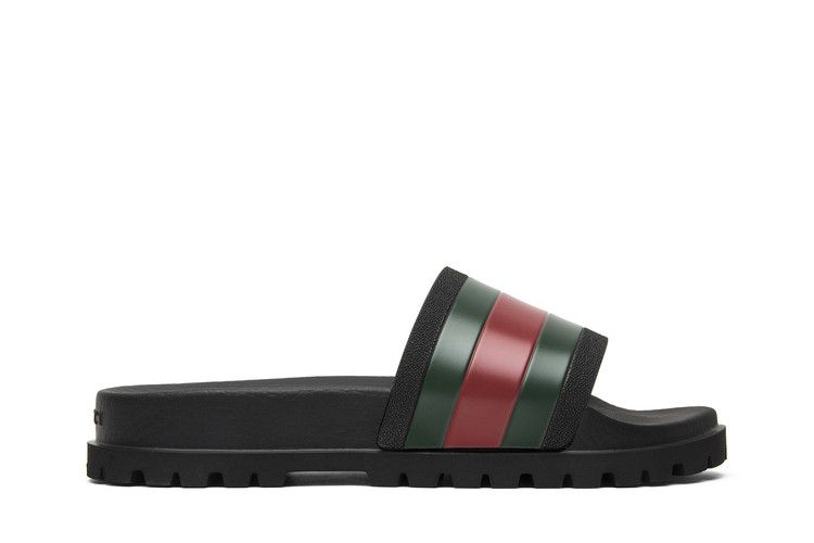 Gucci Web Slide Black