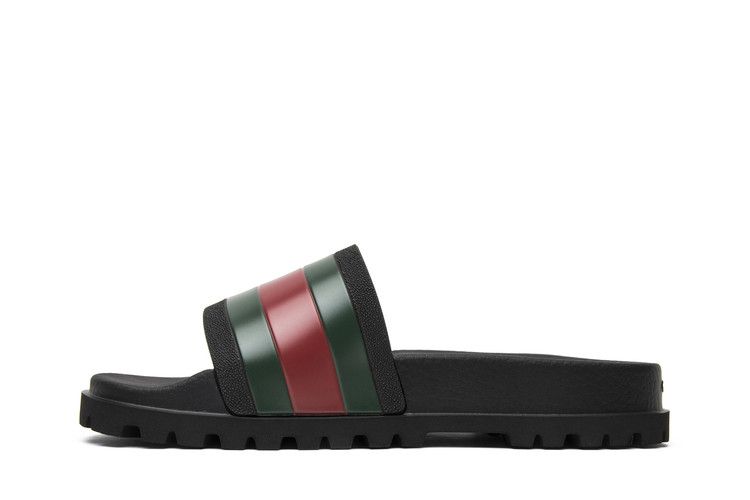 Gucci Web Slide Black