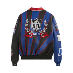 Kith & Jeff Hamilton for the NFL: Giants Leather Varsity Jacket Giants