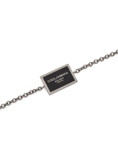 logo-plaque bracelet