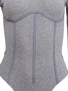 panelled bodysuit
