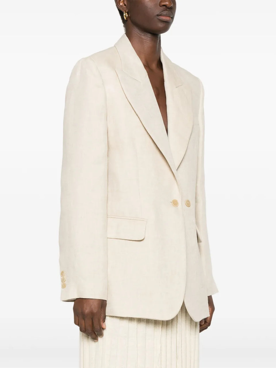 linen blazer