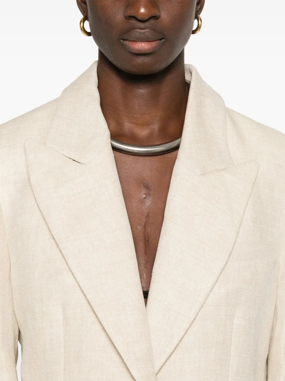 linen blazer