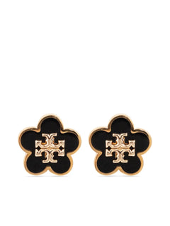 logo-engraved earrings