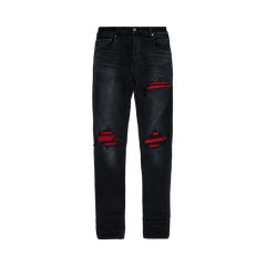 Amiri MX1 Ultrasuede Jean Vintage Black