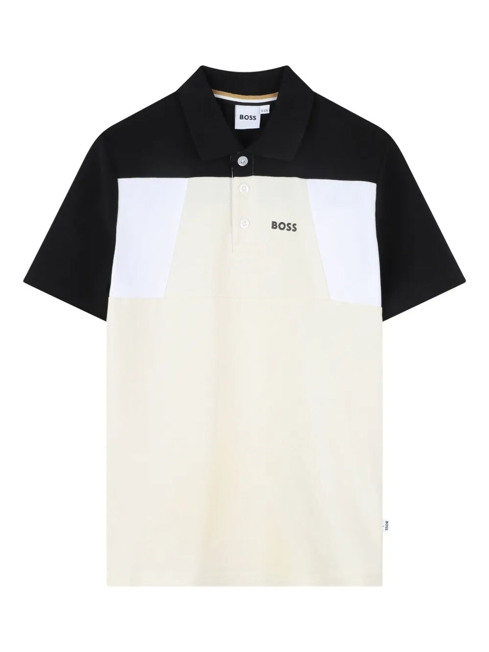 colour-block polo shirt