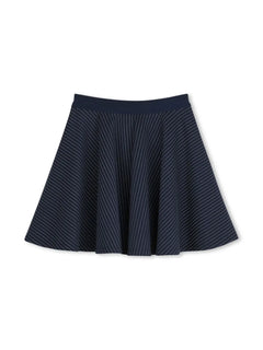 striped skater skirt