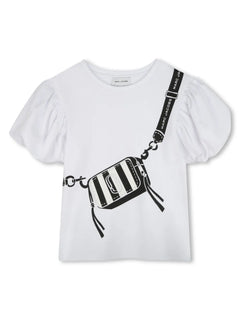 puff sleeves cotton T-Shirt