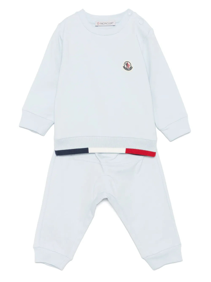 stretch-cotton tracksuit