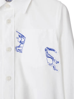 Equestrian Knight Design-detailed shirt