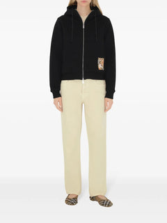 Check Label Hoodie