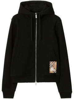 Check Label Hoodie