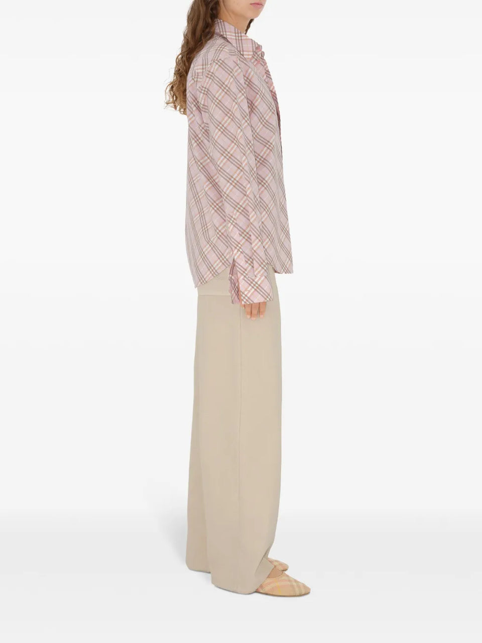 checkered shirt