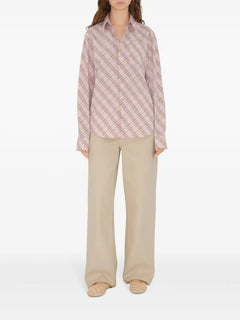checkered shirt