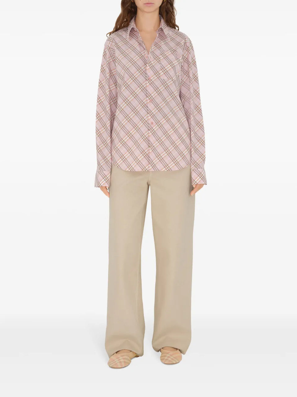 checkered shirt
