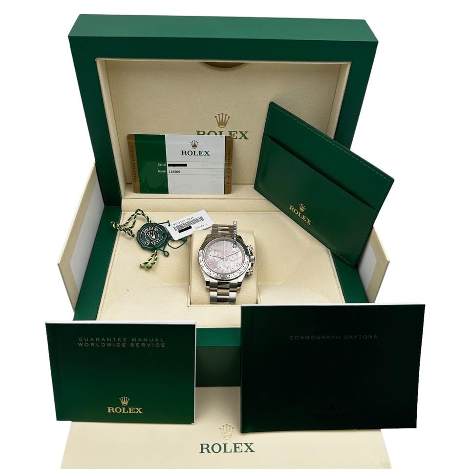 Rolex | Daytona | 116509 | White gold | 40 mm | White gold | Mother of pearl | Automatic