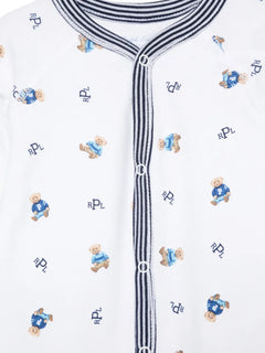 Polo Bear cotton pajamas