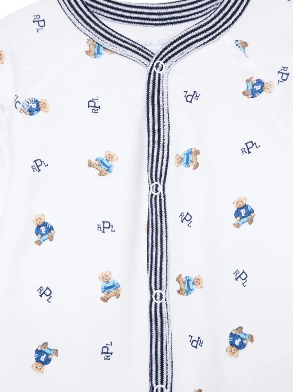 Polo Bear cotton pajamas