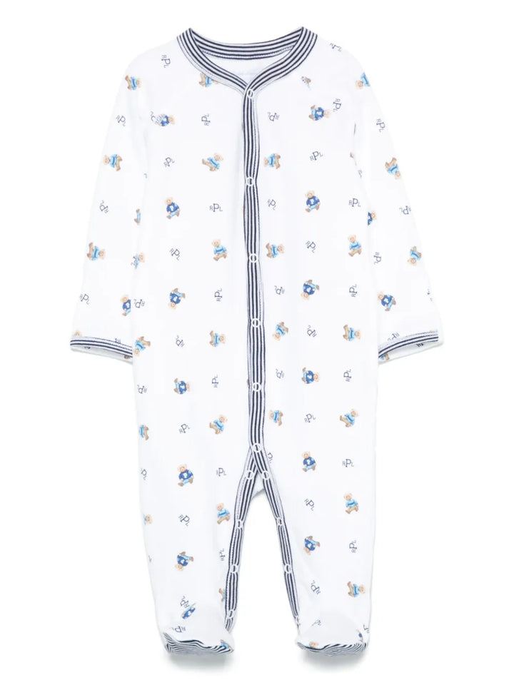 Polo Bear cotton pajamas