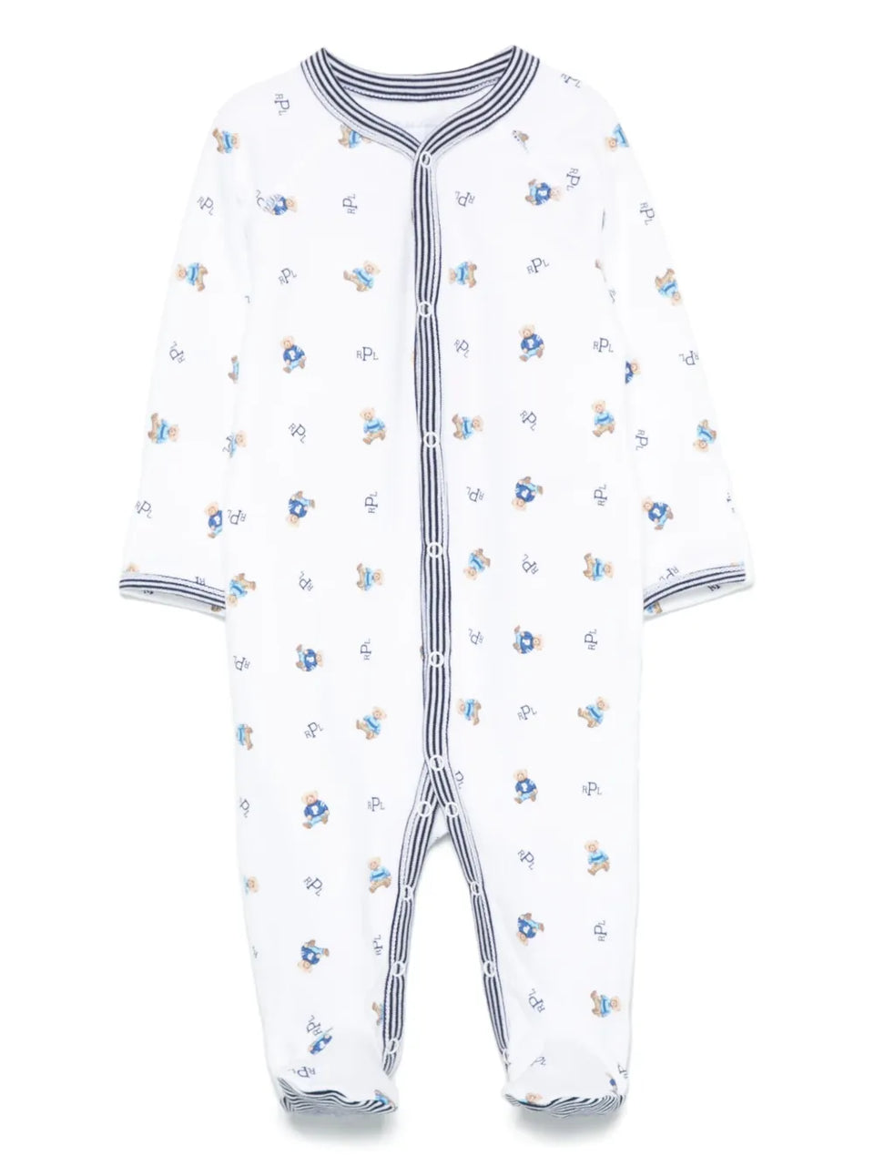 Polo Bear cotton pajamas