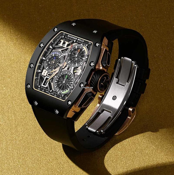 Richard Mille Black Ceramic Winding Lifestyle Flyback Chronograph