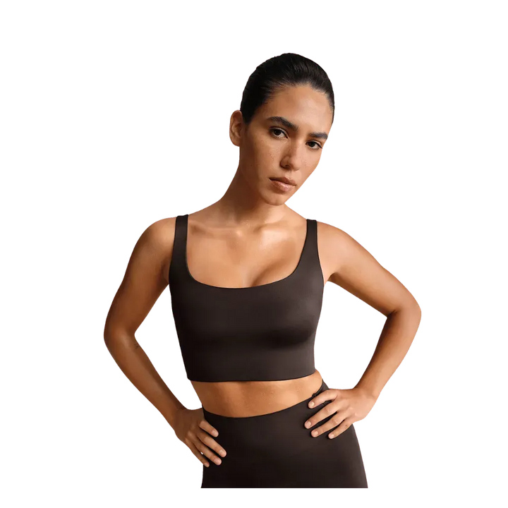 Nike x Skims Shine Women's Scoop-Neck Bra Top Phoenix