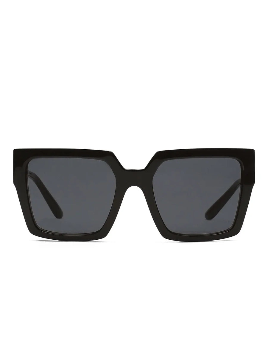 embellished square-frame sunglasses