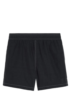 Ami de Coeur contrast-stitching swim shorts