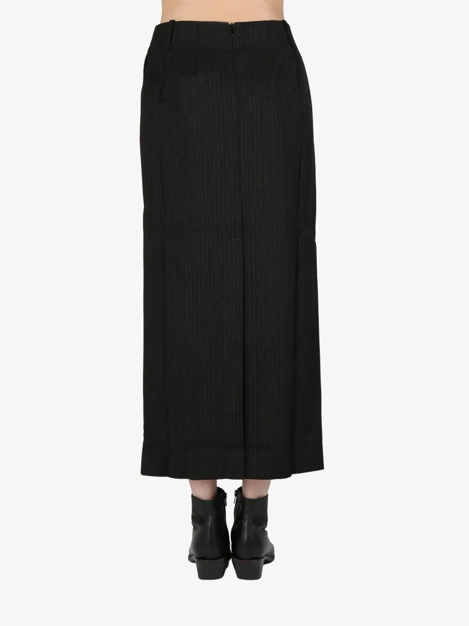 Wool Midi Skirt