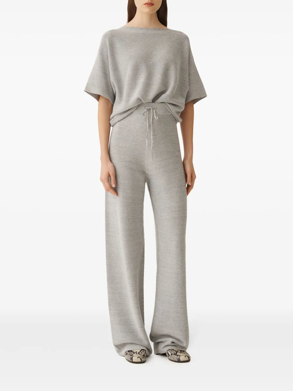fine-knit top