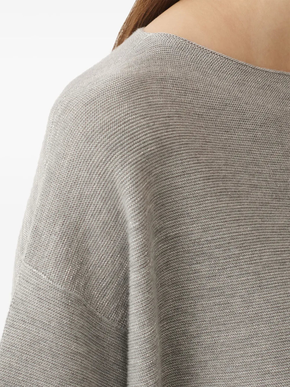 fine-knit top