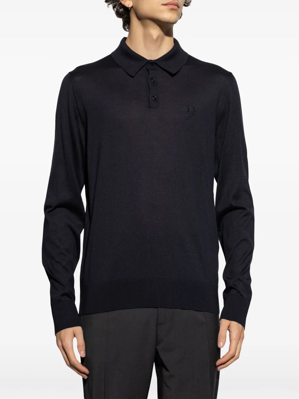 Silk Polo Shirt