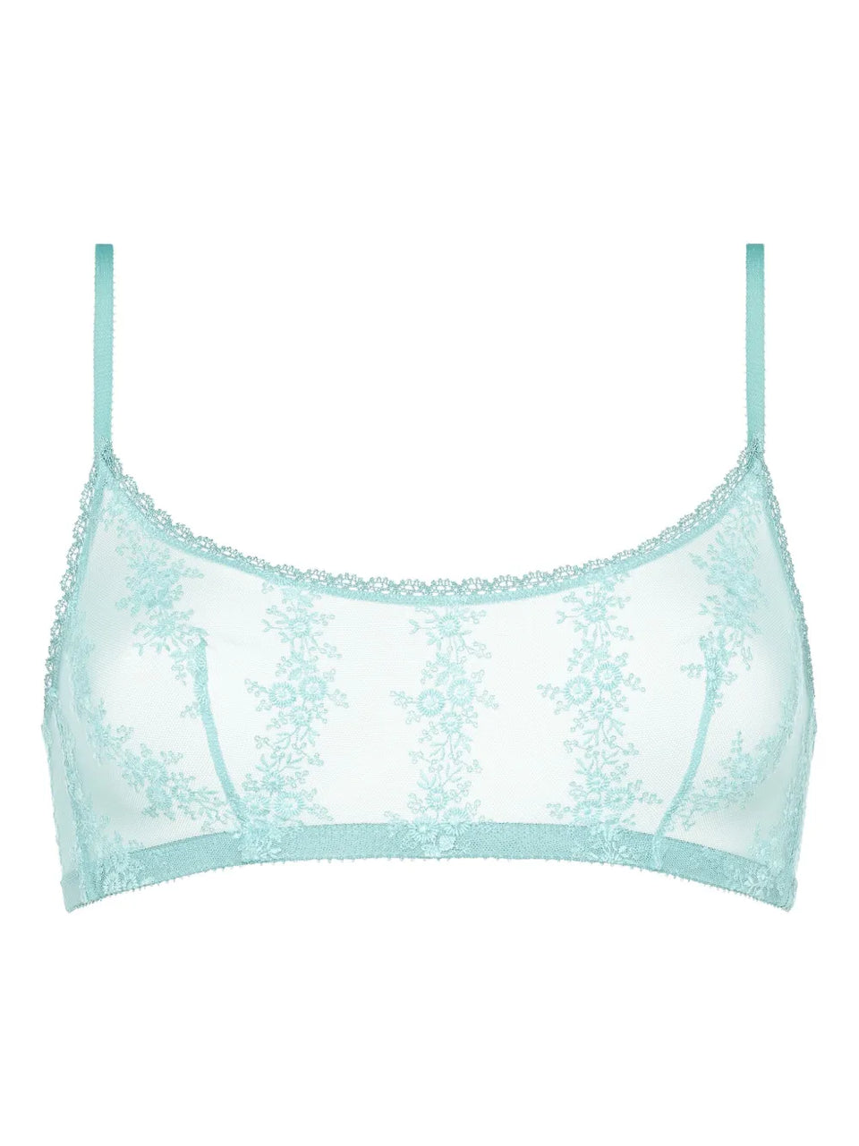 Saline bra