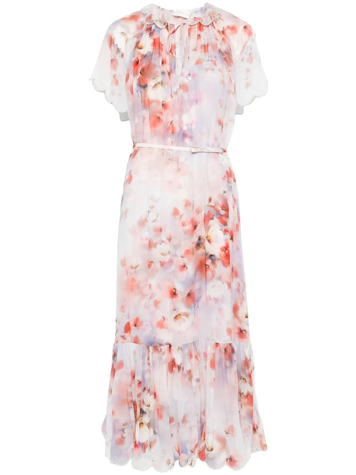 Crush Flutter midi dress