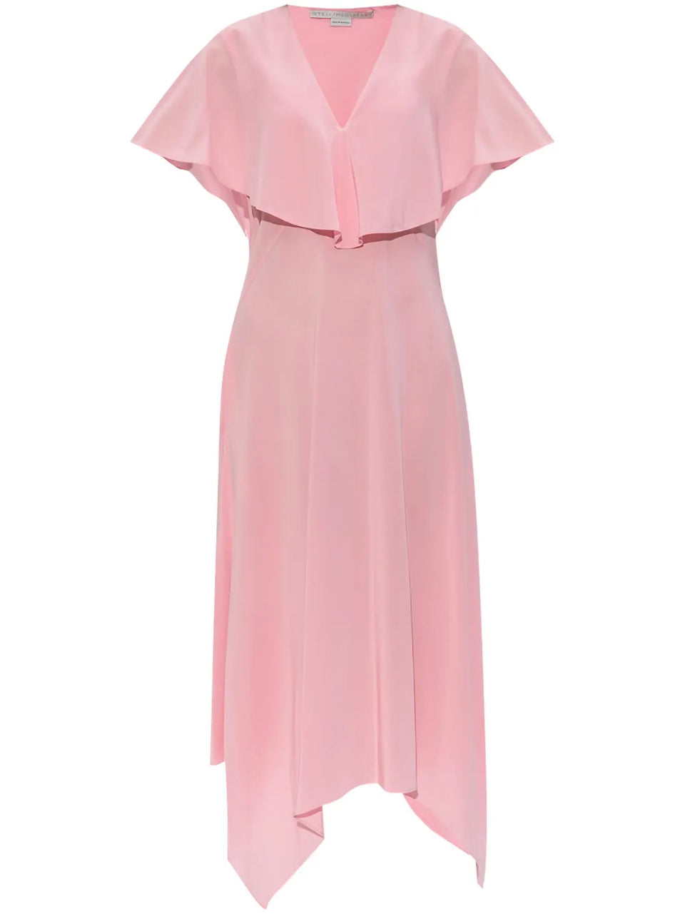 draped midi dress