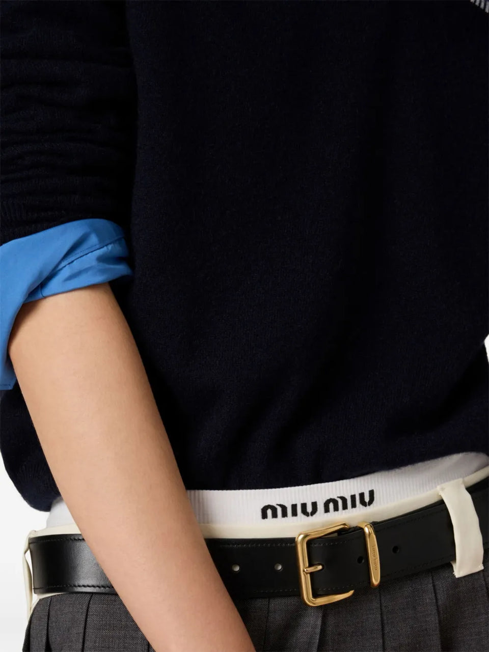 cashmere polo shirt