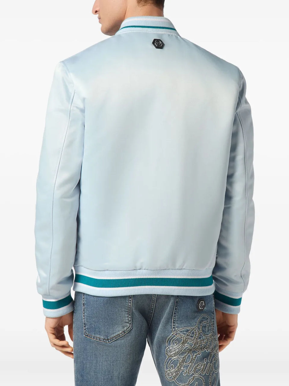 Satin Bomber Jacket