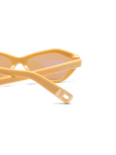 x Jacquemus geometric-frame sunglasses