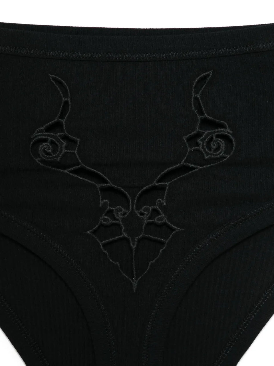 high-waisted briefs