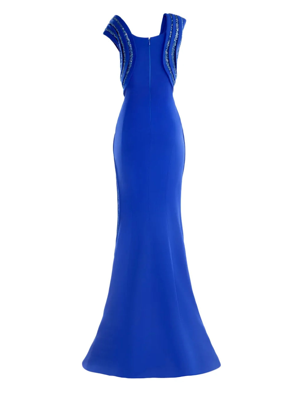 pleated gown