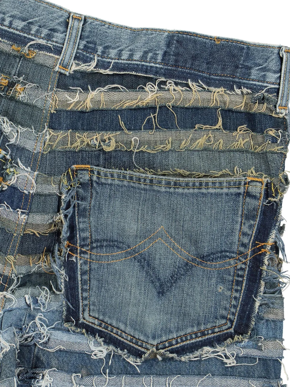 upcycled jeans