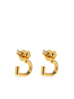 Heart You hoop earrings