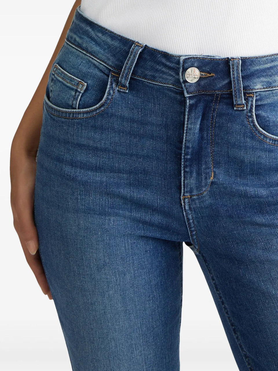 skinny rhinestone jeans