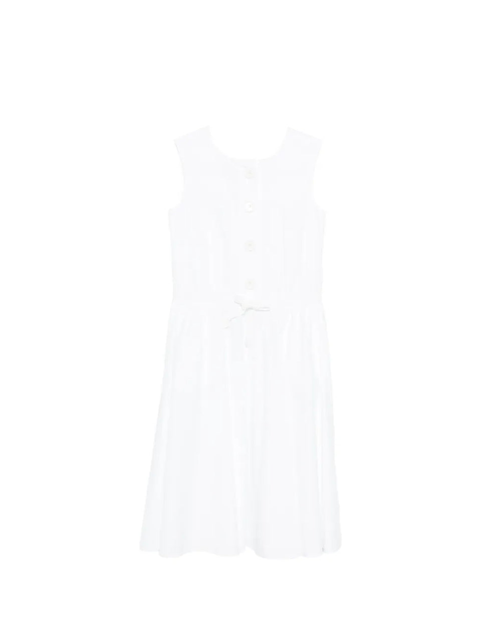 buttoned midi dress